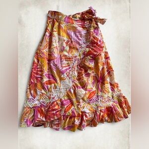 90s Style C&C California Vibrant Floral Skirt